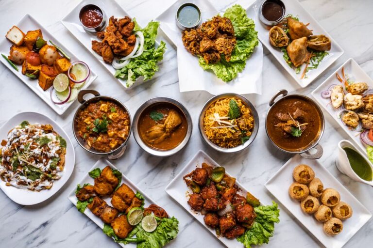 Biryani served on a banana leaf