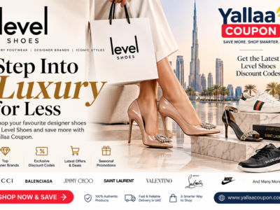 Level Shoes Coupon & Deals: Shop Luxury Footwear for Less with Yallaa Coupon