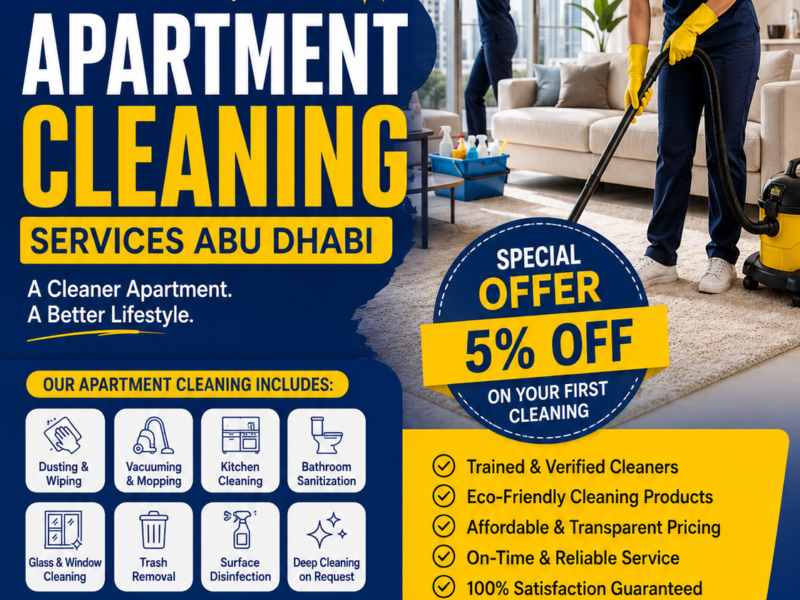 Apartment Cleaning Services Abu Dhabi
