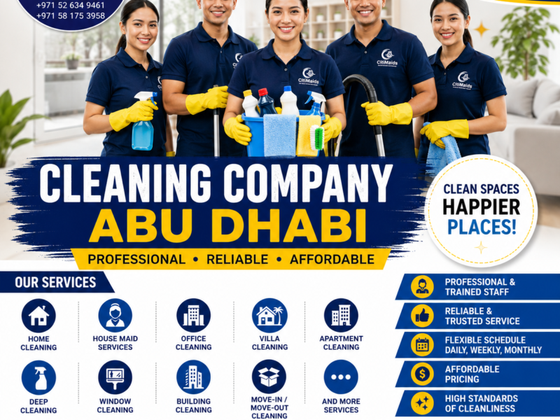 Building Cleaning Services Abu Dhabi