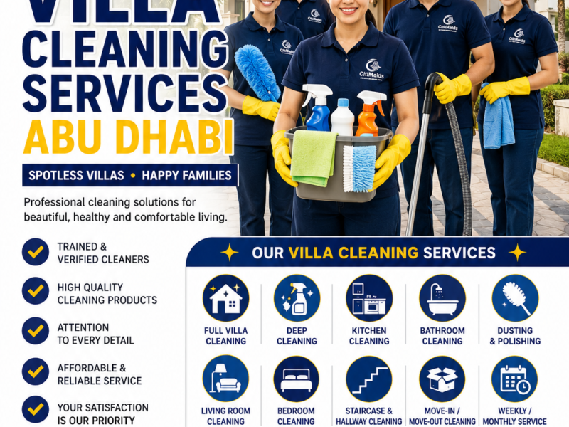 Villa Cleaning Services Abu Dhabi
